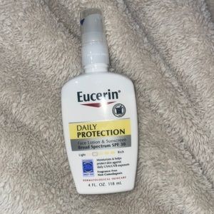 Eucerin Daily Protection Fave lotion and SPF